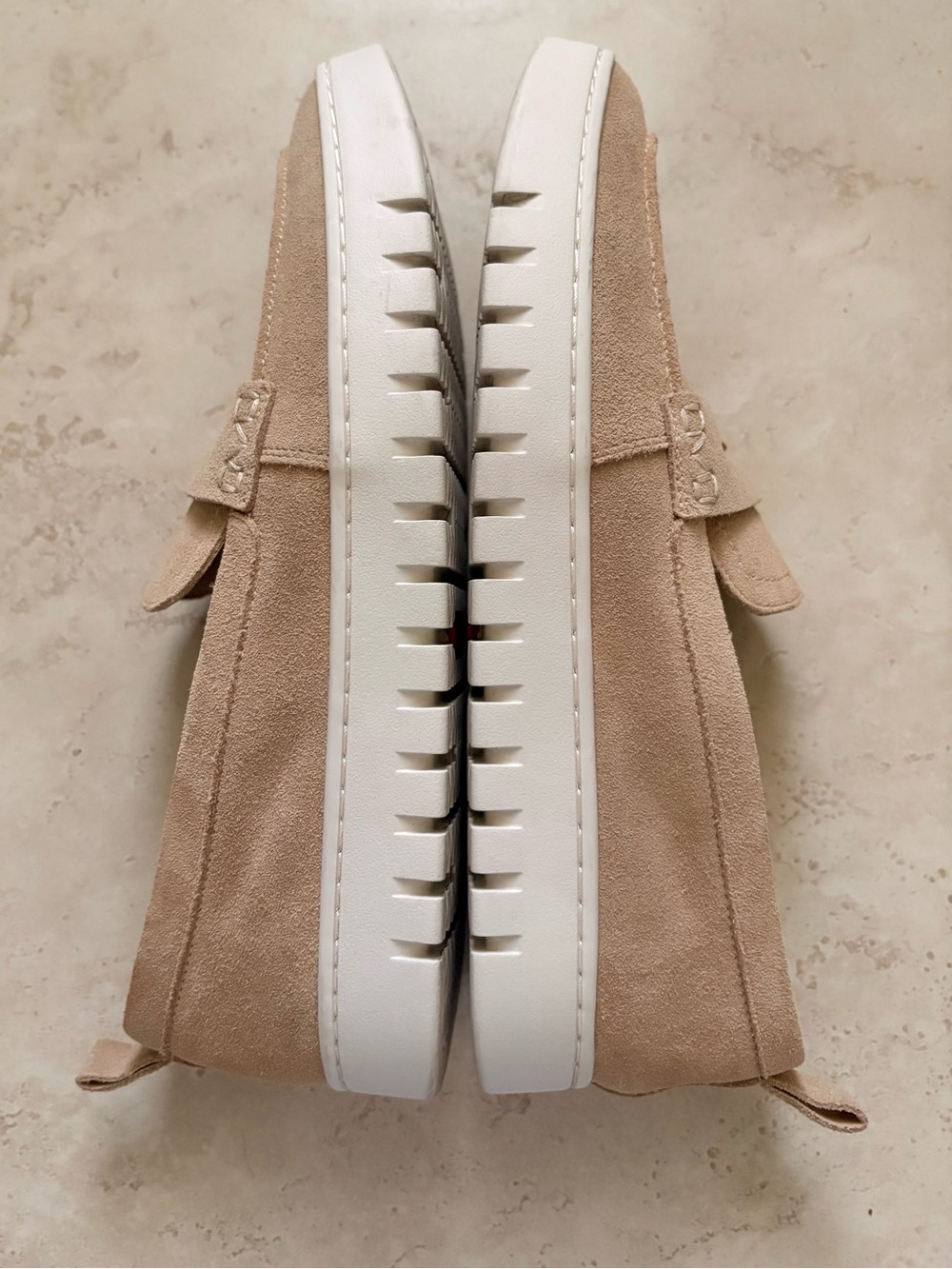 VIONIC Uptown Slip On Penny Loafers | Suede Sand | Size 11 - Picture 4 of 8